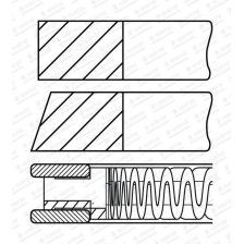 Piston Ring Set GOETZE ENGINE 08-429900-00
