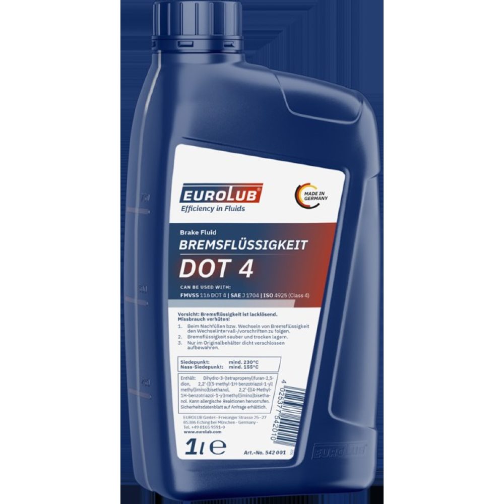 Brake Fluid EUROLUB 542001