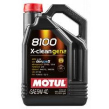 Engine oil MOTUL 8100 X-CLEAN GEN2 5W40 5L | Oiler