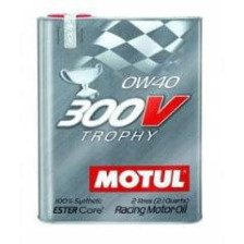 Engine oil MOTUL 300V TROPHY 0W40 2L ESTER CORE | Oiler
