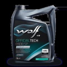Engine oil WOLF OFFICIALTECH 0W30 SP 5L | Oiler
