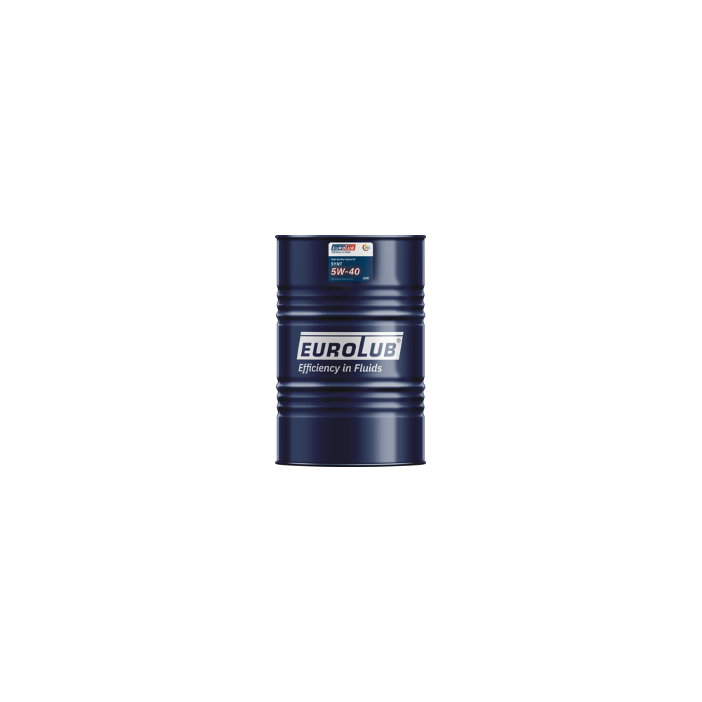 Engine oil EUROLUB SYNT 5W-40 208 L | OILER