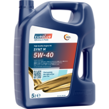Engine oil EUROLUB SYNT M 5W-40 5 L | OILER