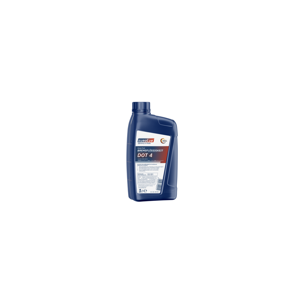 Braking fluid EUROLUB BREMSFLÜSSIGKEIT DOT4 1 L | Oiler