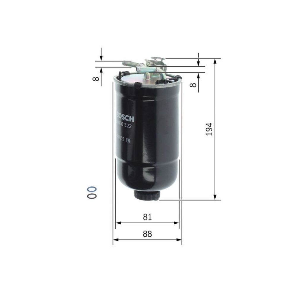 Fuel Filter BOSCH 0 450 906 322