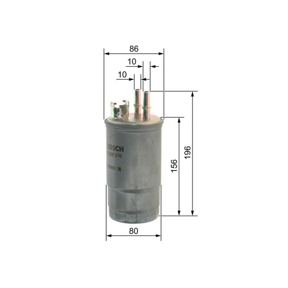 Fuel Filter BOSCH 0 450 906 376