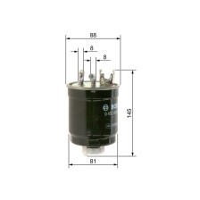 Fuel Filter BOSCH 0 450 906 409
