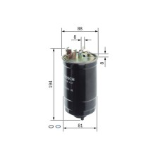 Fuel Filter BOSCH 0 450 906 437