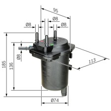 Fuel Filter BOSCH 0 450 907 013