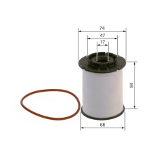 Fuel Filter BOSCH F 026 402 356
