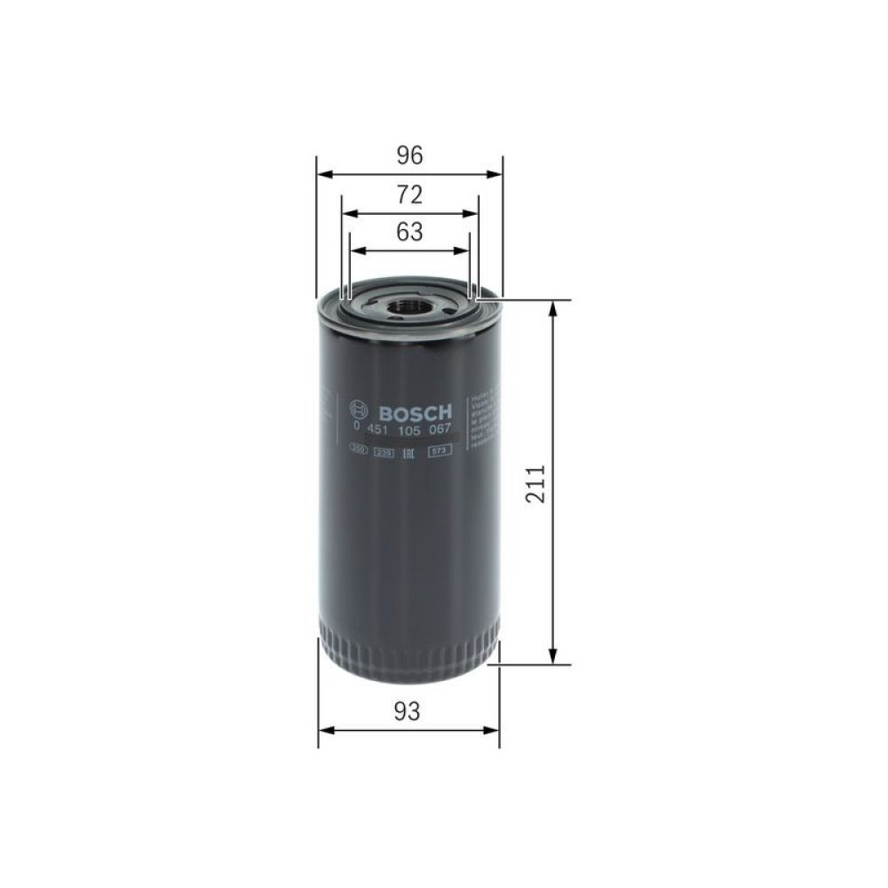 Oil Filter BOSCH 0 451 105 067