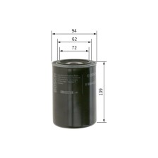 Oil Filter BOSCH 0 986 452 001