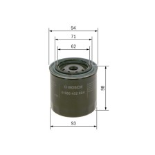 Oil Filter BOSCH 0 986 452 024