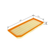 Air Filter BOSCH 1 457 433 102
