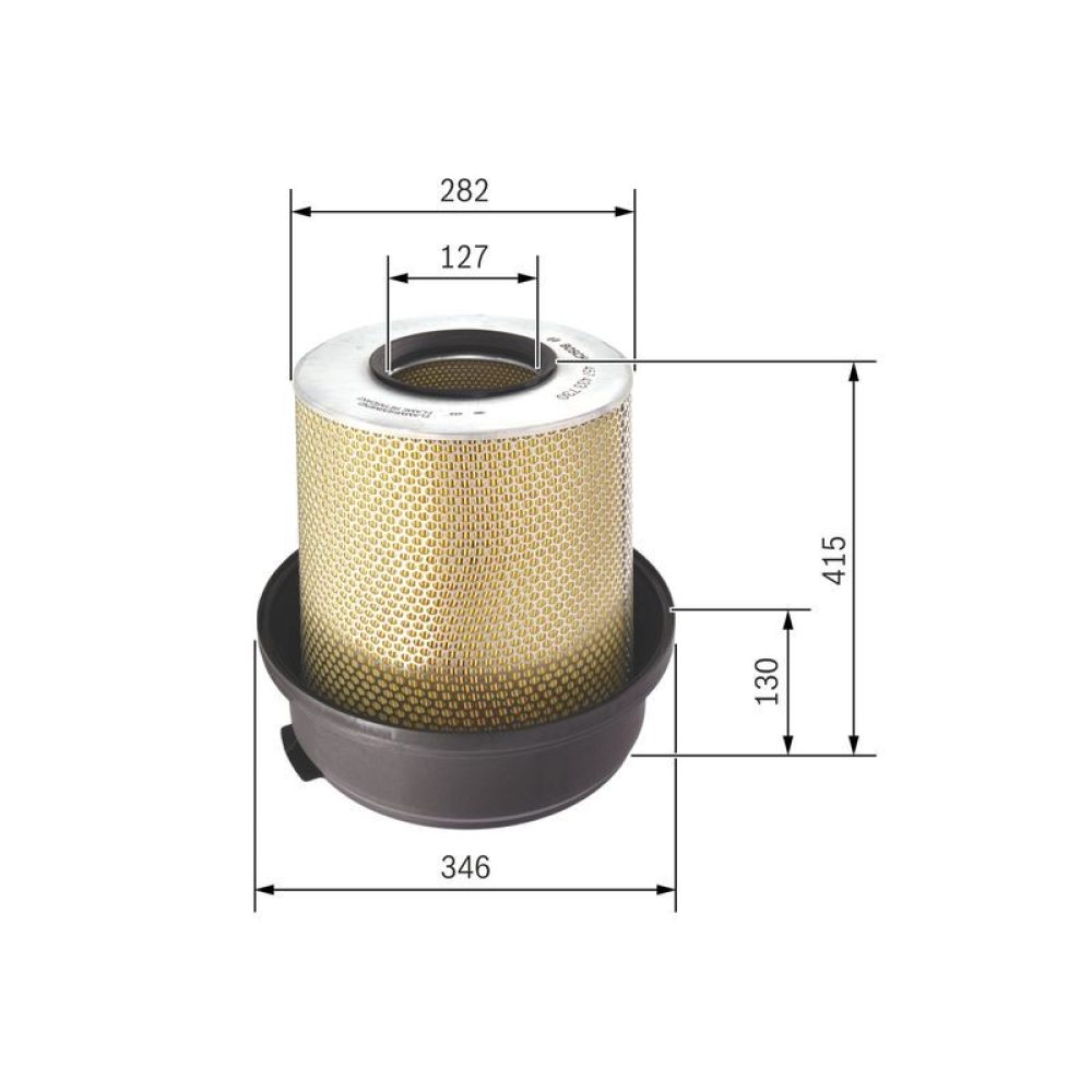 Air Filter BOSCH 1 457 433 730