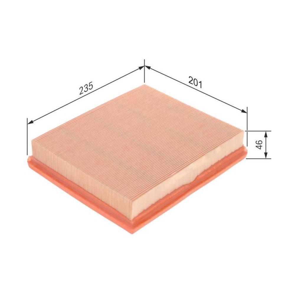 Air Filter BOSCH 1 457 433 751