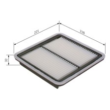 Air Filter BOSCH F 026 400 206