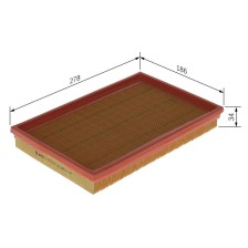 Air Filter BOSCH F 026 400 574