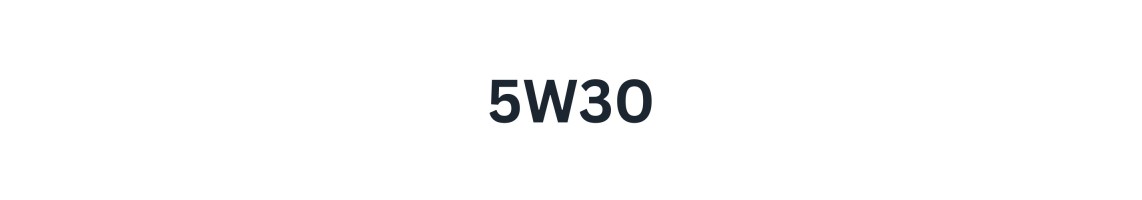 5W-30 engine oil | OILER