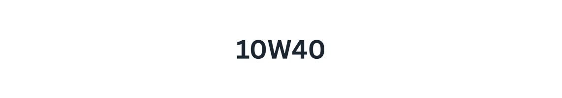 10W-40 engine oil | OILER